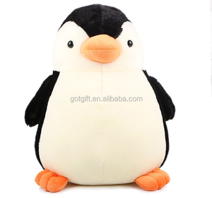 Pingüino lindo grande gigante grande relleno suave felpa muñeca de juguete almohada - Product Image 1