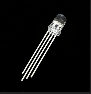 4 Chân Milky/Rõ Ràng Ống Kính Màu 5 Mm RGB Đèn Flash LED Đèn - Product Image 3