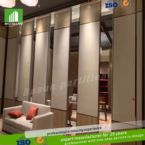 <span class=keywords><strong>Cloison</strong></span> pliante moderne pour hôpital et salle de réception, isolation acoustique, <span class=keywords><strong>cloison</strong></span> mobile avec panneau en tissu à double roue - Product Image 2