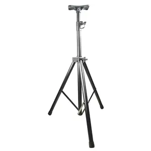 Speaker stand floor bracket movable coil metal tripod stage performance hand-held small bracket