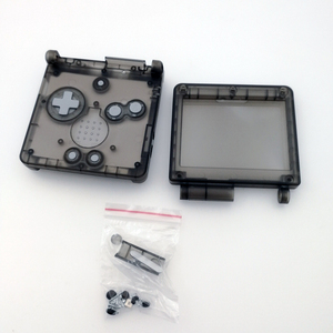 Carcasa completa para consola <span class=keywords><strong>Nintendo</strong></span> game Boy Advance SP GBA SP, carcasa de juego transparente, Azul, Negro, novedad de 2019 - Product Image 4