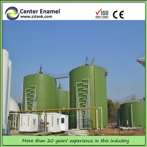 Digestor de biogás/lodo tanque de sedimentación, pozo de agua/tanque de salmuera de EFP, estándar de placa