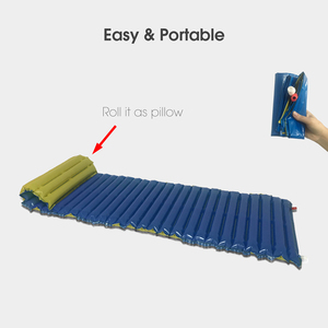 Colchón de aire portátil y ultraligero para acampada, <span class=keywords><strong>cama</strong></span> individual clásica, PE/PA - Product Image 6