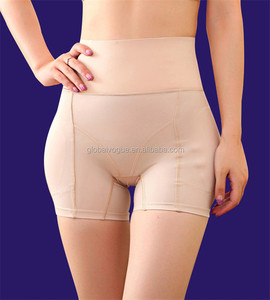 Braguitas Moldeadoras de Cadera con Relleno para Mujer, Control de Abdomen, Tallas Grandes <span class=keywords><strong>M</strong></span>/<span class=keywords><strong>L</strong></span>/XL/2XL, Nailon/Spandex, Negro/Nude, Mediano - Product Image 5