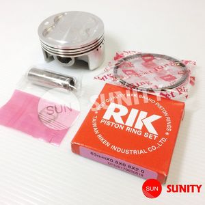 Kit de Cilindro de Acero para Motocicleta de Carreras de Gasolina Hecho en Taiwán - Anti-desgaste, Personalización OEM, Acabado Plateado - Product Image 1