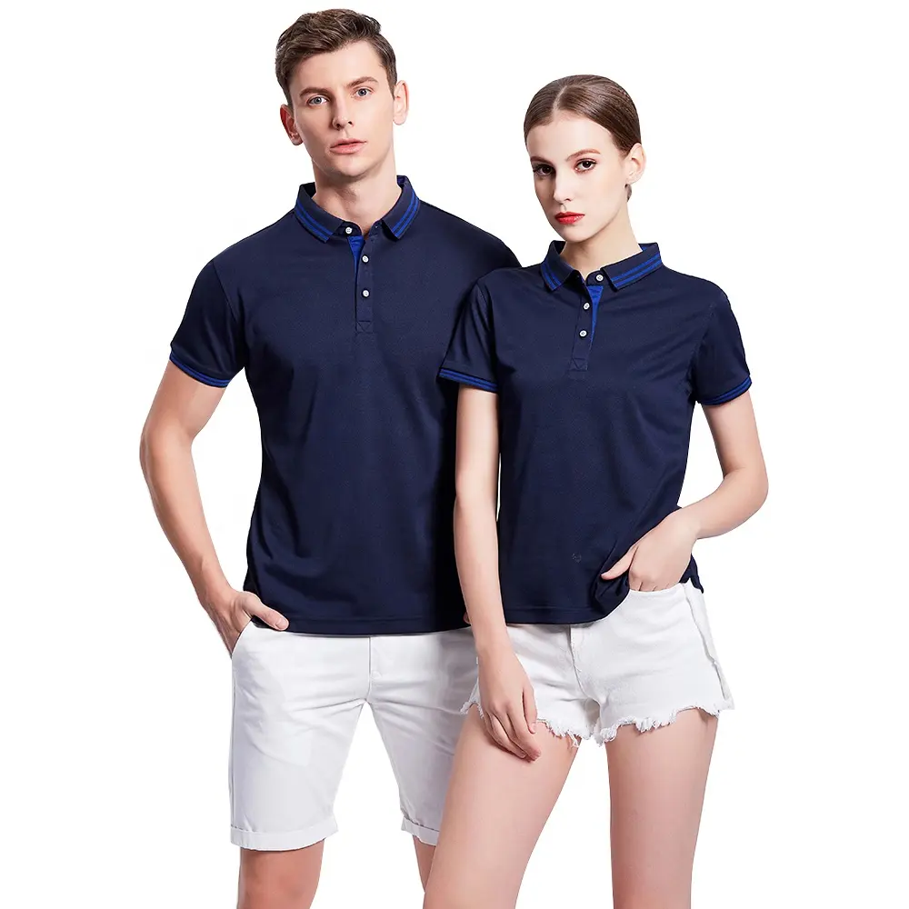 Healong Sports Thai Quality Custom Design Polo Men Women Clothes Sportswear Plain Golf Polo T Shirt