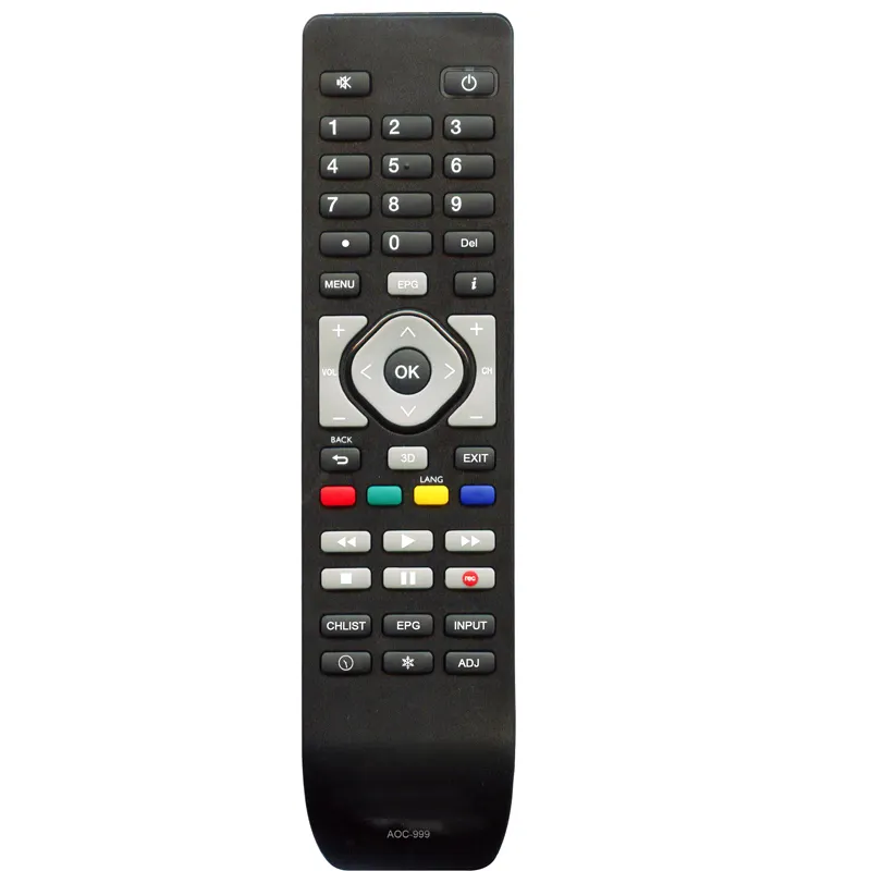 Remplacement universel Télécommande AOC-999 tv universel contrôleur de télécommande pour la télévision