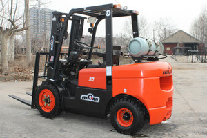 Nueva Grua de Patio a Gas / Bencina duale CPQD30 3000 kg con Altura 4800 mm, Desplazador lateral - Product Image 2