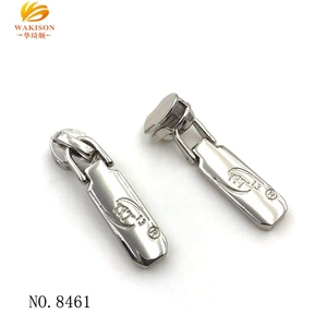 Fábrica del OEM Custom logo marca níquel libre <span class=keywords><strong>YKK</strong></span> cremallera de metal extractor - Product Image 4