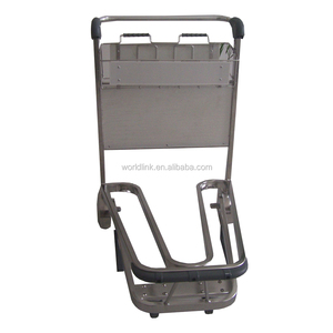 World Link luggage <strong>aircraft</strong> <strong>trolley</strong> cart airport <strong>aluminum</strong> hand brake for tools support oem customized - Product Image 6