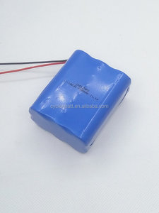 Batería de iones de litio recargable, paquete de 18650 v, 11,1 mah, 3S2P 4400