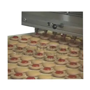 ORION Automatische Schokoladenkuchen-Produktions linie Sandwich-Kuchen maschine