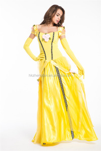Adulte <span class=keywords><strong>Belle</strong></span> Princesse Cosplay Costume Beauté <span class=keywords><strong>et</strong></span> La <span class=keywords><strong>Bête</strong></span> Halloween costume Party robe - Product Image 2