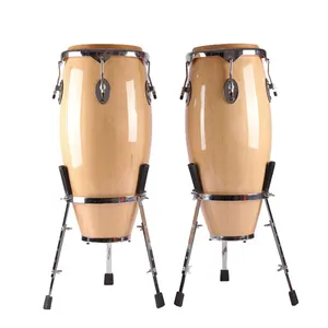 Penjualan Laris Cina Set Drum Djembe Conga Profesi Kayu Perkusi Instrumen Drum Conga