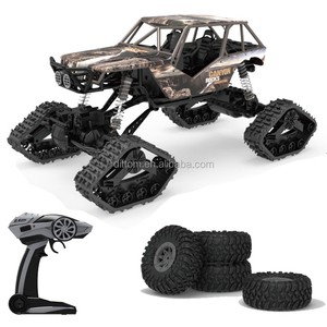 Échangez les pneus librement 4x4 1:10 2.4G RC Tracked Snowmobile avec pneus tout-terrain - Product Image 2