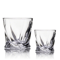 Venta caliente 100% de plomo-de alta calidad Whisky gafas vidrio giro Whisky de vidrio de vino de licor