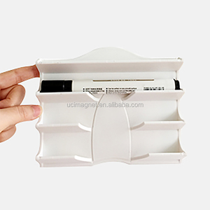 Tableau <span class=keywords><strong>blanc</strong></span> tableau noir organisateur mur <span class=keywords><strong>mont</strong></span>é magnétique porte-<span class=keywords><strong>stylo</strong></span> aimant bâton <span class=keywords><strong>stylo</strong></span> rack - Product Image 1