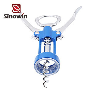 <span class=keywords><strong>Tire</strong></span>-<span class=keywords><strong>bouchon</strong></span> à vin portable tout-en-un en alliage de zinc à ailettes pour la maison et la cuisine - Product Image 3