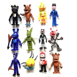 Günstigste Fünf Nächte im Freedy der action figure licht pvc Anime action figure spielzeug für kinder