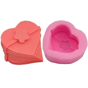 Moldes de silicone reusados para sabão, do amor