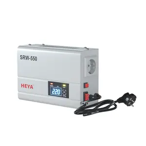 Ổ Cắm SRW Bộ Ổn Định Bảo Vệ Điện Áp Tự Động Dòng Điện Heya 220V Mạch Kỹ Thuật Số Dựa Trên CPU Một Pha SVC + Bộ Biến Áp AC