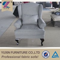 Fauteuil de salle à manger à dossier haut pour salon et chambres à coucher Élégante chaise de canapé d'ameublement de banquet pour la maison et l'hôtel