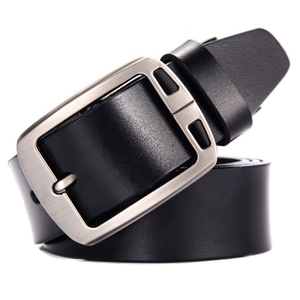 Cintura da uomo in vera pelle stile classico Jean larghezza 1.5" - Product Image 2