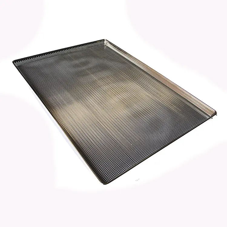 Una soluzione su misura in acciaio inox filo di alluminio maglia teglia vassoio pan