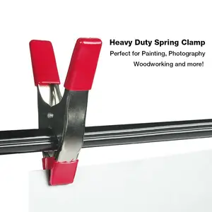 A Spring Clamp Metal Spring Clamp With Rubber Tips For Woodworking Spring Metal Hand Clamp Tent Clamp
