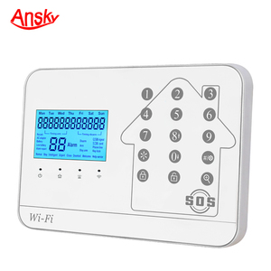 Hệ Thống Báo Động An Ninh Gia Đình Thông Minh Máy Quay IP PSTN Wifi <span class=keywords><strong>GSM</strong></span> Máy Dò Khói Cảm Biến Cửa Từ Chuyển Động Pir - Product Image 4
