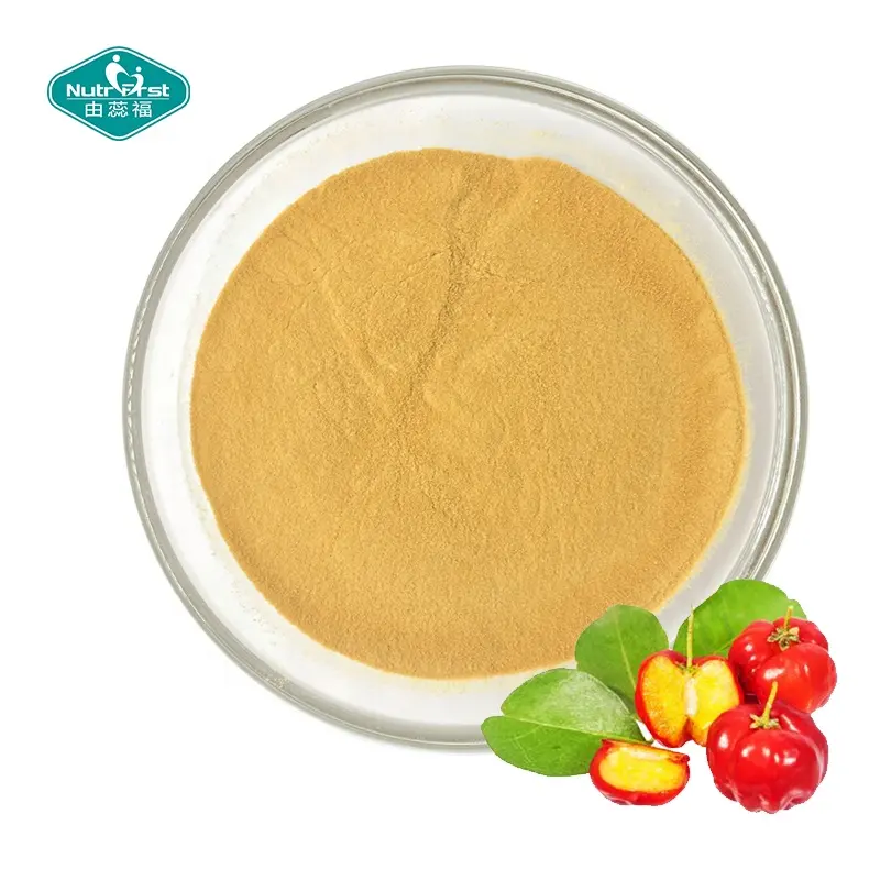 Nutrifirst Fruit Extract Professionele Fabrikant Organische <span class=keywords><strong>Acerola</strong></span> <span class=keywords><strong>Cherry</strong></span> Fruit Sap Voedsel Additief Poeder