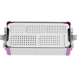 Kotak Sterilisasi Sekrup Tulang Hewan Ortopedi, Kualitas Tinggi untuk 1.5/2.0/2.4/2.7/3.5Mm Sekrup Tapar-sendiri - Product Image 1