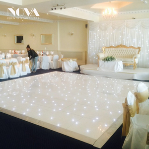 النادي الليلي/KTV/T تظهر/حفلات الزفاف الديكور نجمة تضيء مرآة الزجاج المقسى لوحة ستارليت أرضية صالة رقص مزودة بمصابيح led - Product Image 4