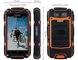 M8 IP68 4G-LTE full networks android 5.1 OTG NFC RFID wireless charge walkie talkie land rover v8 rugged phone