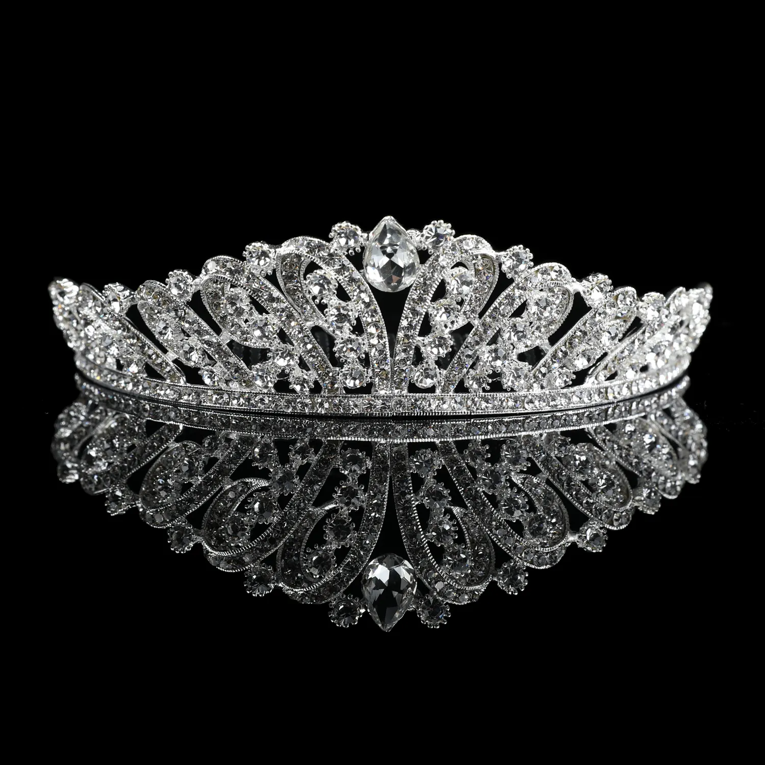 ACS831 Hotsale Style of Most Popular Beauty Pageant bridal tiara crystal wedding crown bride to be tiara