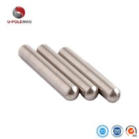 Aimant de vache en ferrari, disque magnétique Permanent, 3 "X 0.67" X 0.65 ", barre magnétique en céramique de vache, noir
