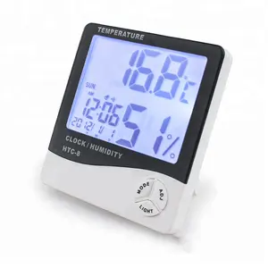 3 in 1 Digital LCD Screen backlight Thermometer Humidity meter