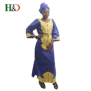 H & d hot selling high quality cheap OEM fashion match costume African wedding dresses girls - Product Image 4