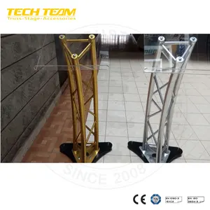 Best Selling Aluminum Truss Curved Triangle Podium Lectern LE03 On Sale