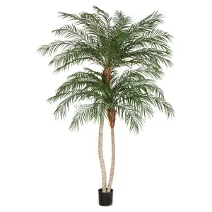 Artificielle palmiers 3 mètres avec des lumières royaume-uni tops prix feuille intérieure 4m à dubaï grand plam arbre pour la décoration extérieure
