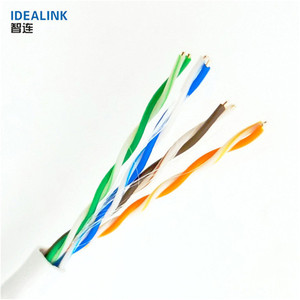 Bajo Precio impermeable al aire libre de par trenzado Utp Cat5 Cat5E computadora Cable de red - Product Image 1