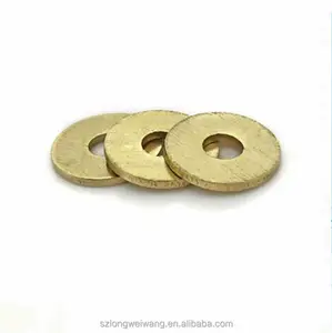 高品质黄铜冲压锁密封垫圈铜平垫圈