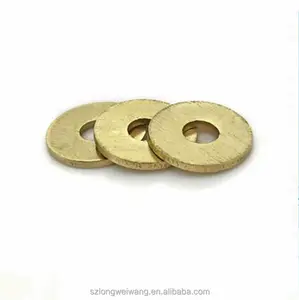 Chất Lượng Cao Brass Stamping Khóa Seal Máy Giặt Đồng Phẳng Máy Giặt