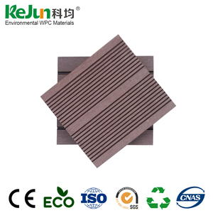 Jardín al aire libre de madera de ingeniería <span class=keywords><strong>pisos</strong></span> de madera decking compuesto plástico - Product Image 5