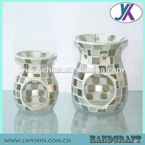 Le fournisseur bougeoir mosaïque verre <span class=keywords><strong>brûleur</strong></span> d'encens <span class=keywords><strong>grossiste</strong></span> - Product Image 1