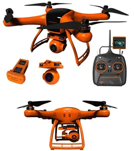 Wingsland โดรนสีแดงเลือดหมูน้อย,โดรนติดกล้อง FPV GPS ความละเอียด5.8G พร้อมกล้อง HD 1080P