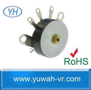 RV16 R167NS Rk16ฟิล์มคาร์บอน16มม. 1K 5K 10K 20K 100K 500K โพเทนชิโอมิเตอร์ล้อขนาด16มม. พร้อมสวิตช์ - Product Image 5