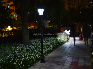 <strong>Solar</strong> <strong>Powered</strong> LED <strong>Post</strong> Lights Outdoor <strong>Lamp</strong> <strong>Post</strong> for Garden Fence Pillar Lights - Product Image 4