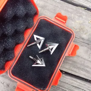 Bắn Cung Mũi Tên Săn Broadheads Hộp Lưu Trữ Với Hai Kích Cỡ