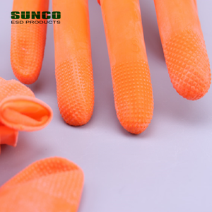 Orange Anti-Slip Industrial Latex <strong>Finger</strong> Cots Antistatic <strong>Finger</strong> <strong>Stall</strong> - Product Image 4